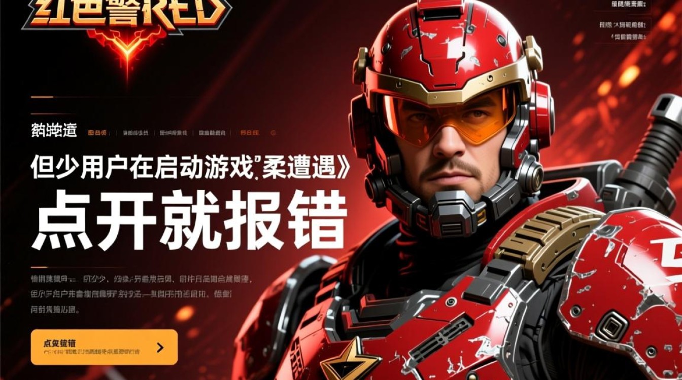 红警点开就报错怎么办？新手必看修复教程！