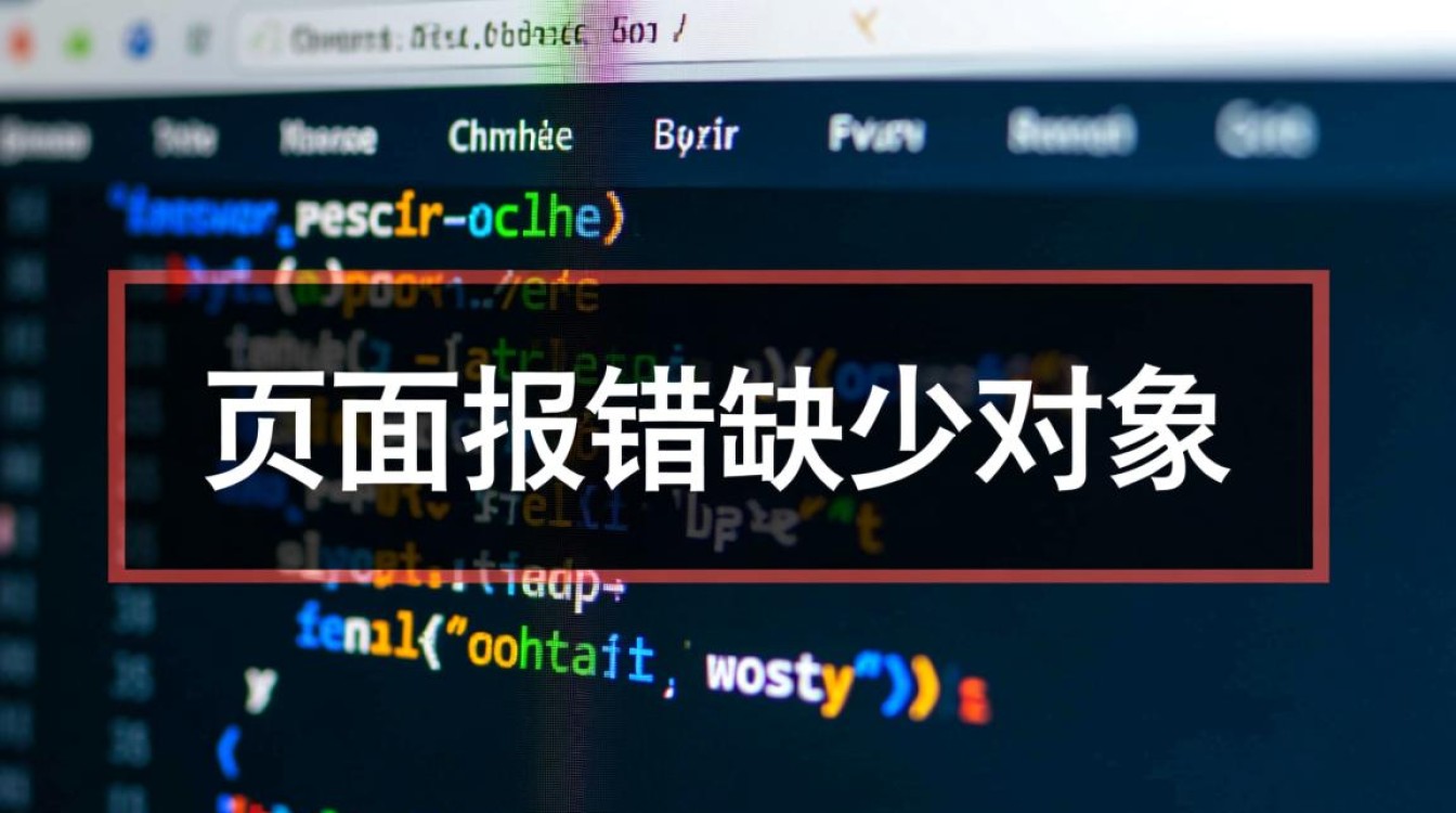 页面报错缺少对象是什么原因导致的？