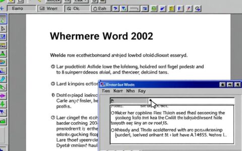 word2002报错怎么办？常见问题解决方法有哪些？