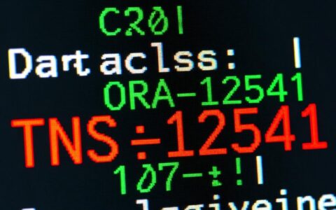Oracle报错ORA-12541怎么解决？TNS无监听器怎么办？