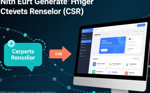 服务器渲染机制到底是什么，它和客户端渲染有啥区别？