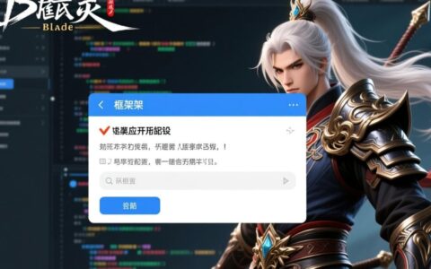 剑灵框架报错怎么办？解决方法与步骤详解