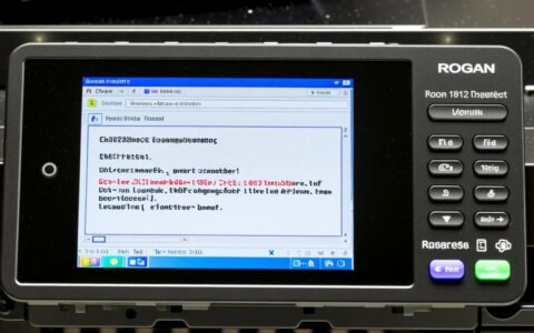 理光1812报错541是什么原因及解决方法？