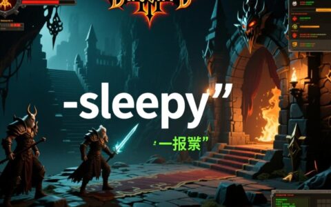 暗黑2报错sleepy怎么办？解决方法有哪些？