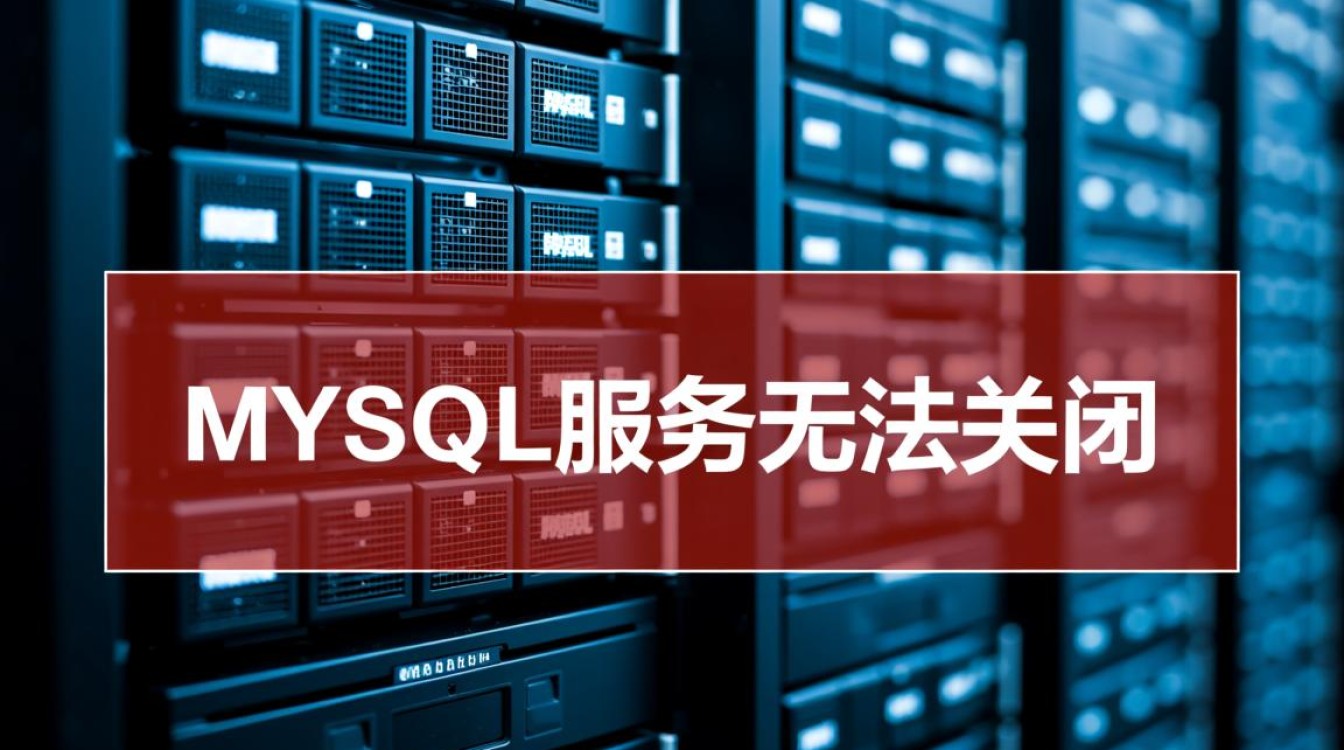 mysql服务无法关闭怎么办？强制关闭命令和解决方法