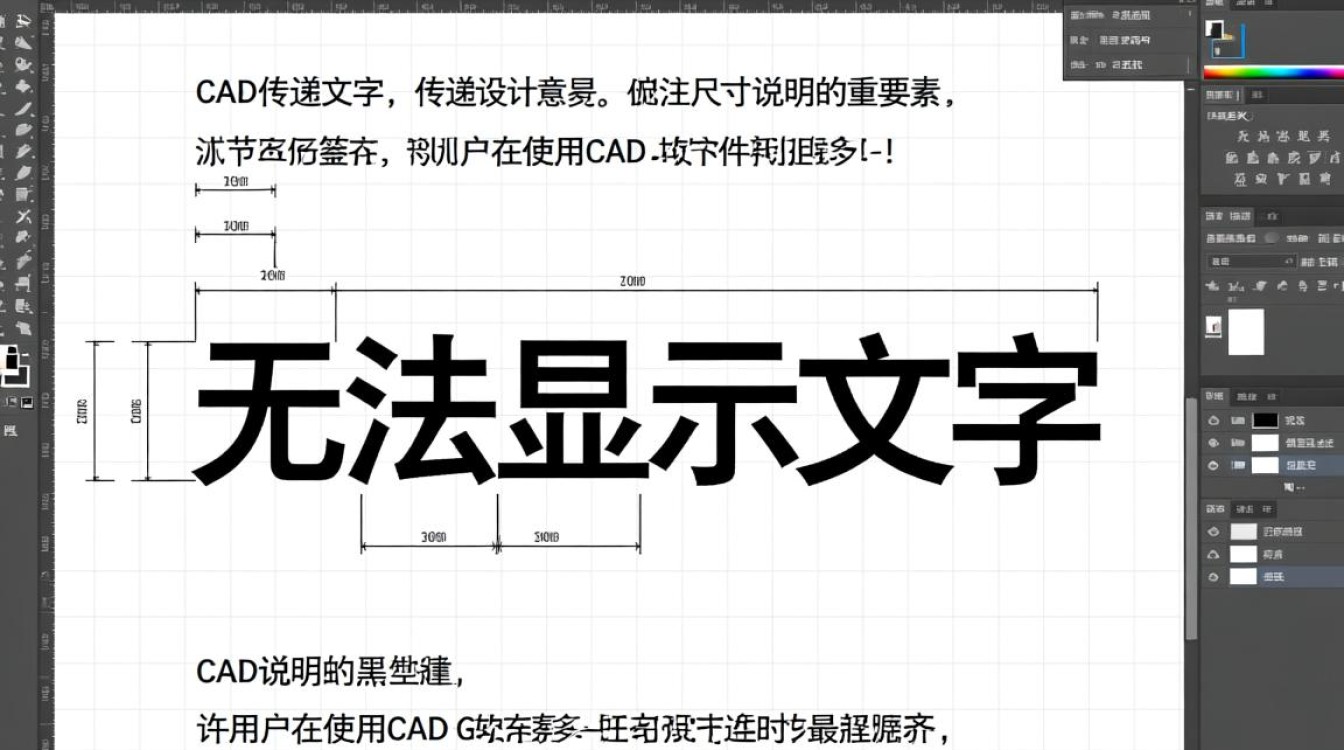 为什么CAD图纸突然无法显示文字了? 为什么CAD图纸突然无法显示文字了?