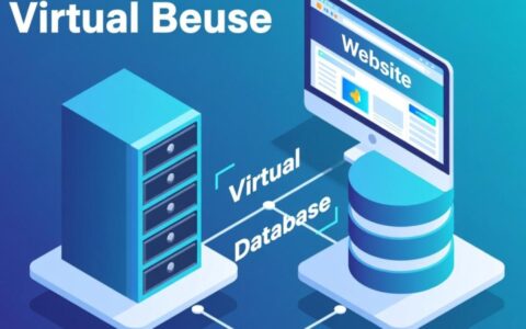 虚拟主机和数据库是怎么协同工作的？