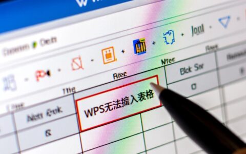 wps无法插入表格怎么办？解决方法有哪些？