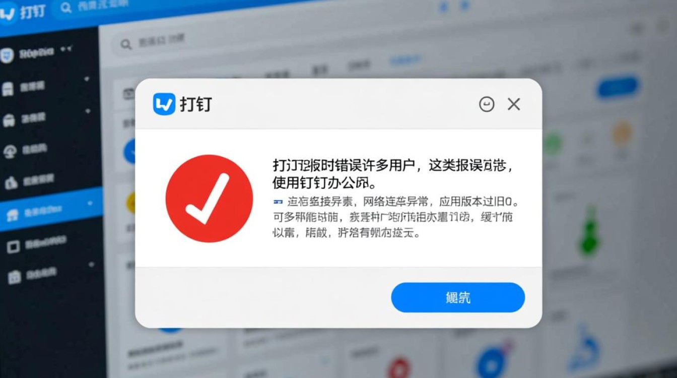 钉钉显示报错怎么办?快速解决方法有哪些? 钉钉显示报错怎么办?快速解决方法有哪些?