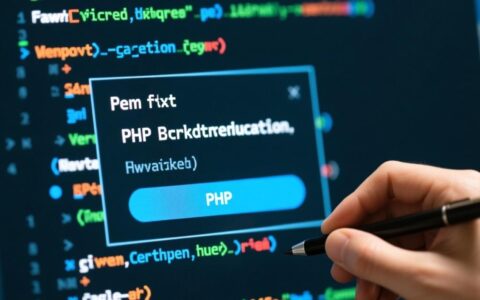 如何开启php报错？本地开发环境显示详细错误信息的方法