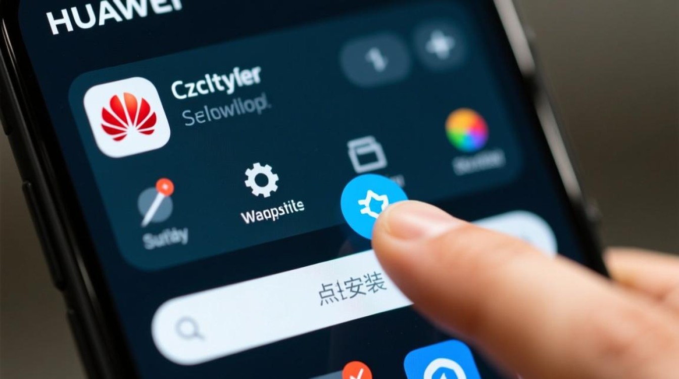 华为手机应用商店无法点击安装怎么办？