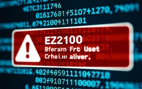 ez2100报错怎么办？解决方法与常见故障排除指南