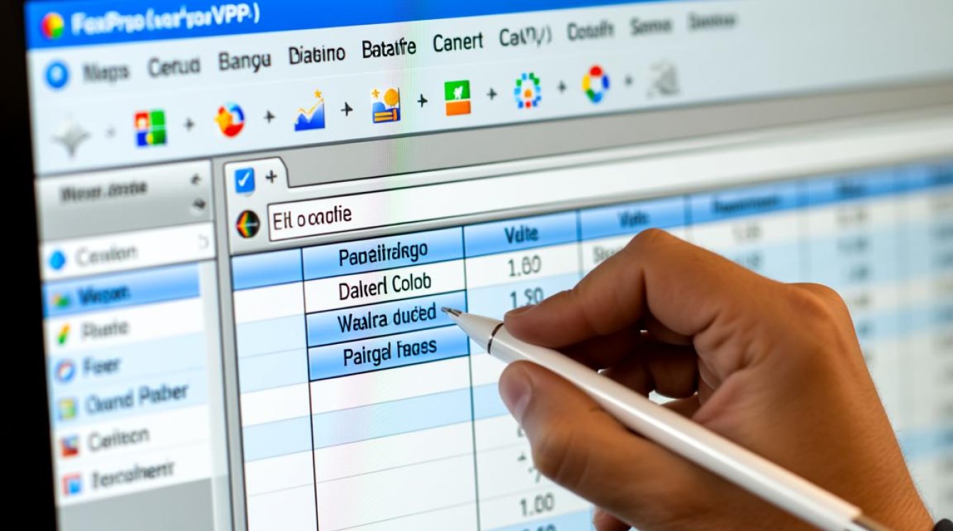 vf中怎么添加数据库表？详细步骤和注意事项是什么？