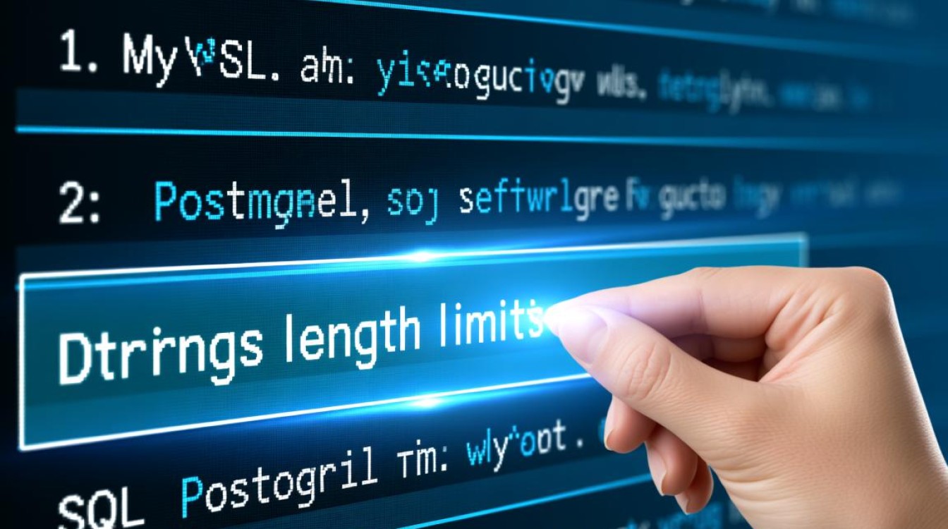 数据库查询字符串长度限制的方法是什么？
