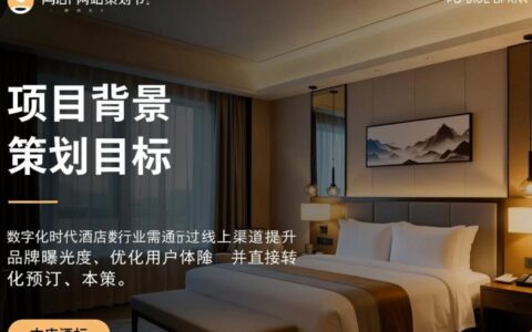 酒店网站策划书要包含哪些核心内容才有效？