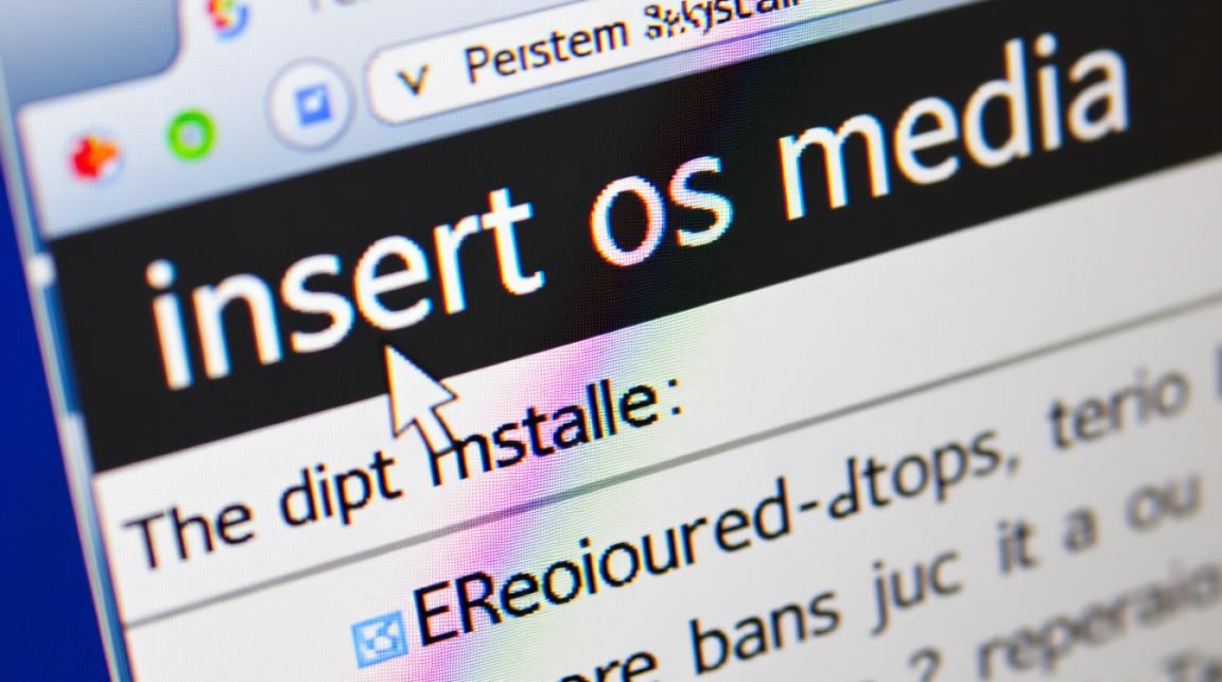 insert os media报错怎么办？解决方法有哪些？
