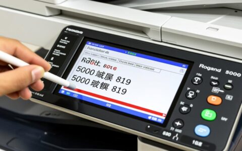 理光5000报错819是什么原因？如何解决？