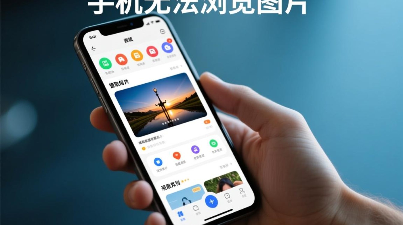 手机无法浏览图片是什么原因导致的？
