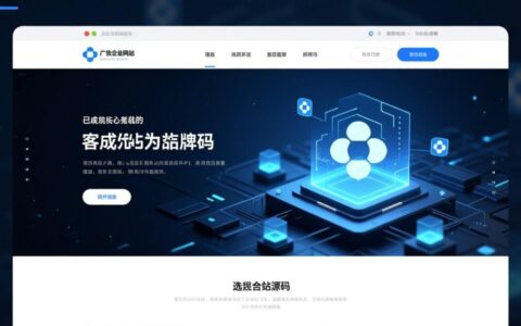 广告企业网站源码哪里下载？如何快速搭建自己的企业网站？