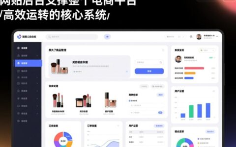 化妆品网站后台如何高效管理商品与订单？