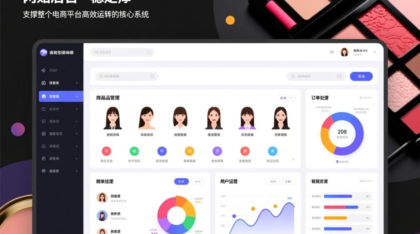 化妆品网站后台如何高效管理商品与订单？