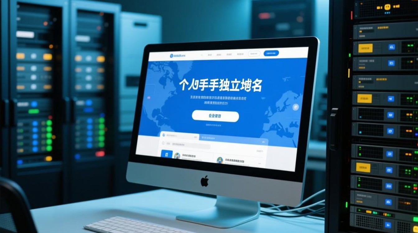 虚拟主机有独立域名，和独立服务器域名有啥区别？