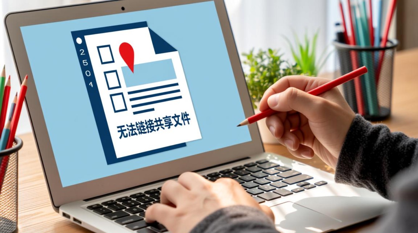 为什么无法链接共享文件？解决方法是什么？