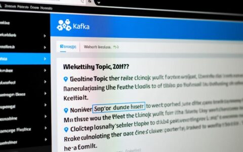 kafka创建topic报错怎么办？常见原因及排查方法是什么？