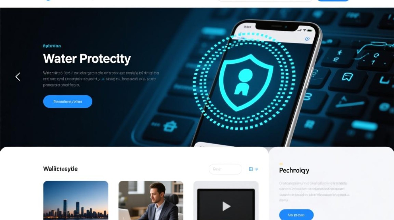 网站应用水印图片怎么添加才不遮挡内容？