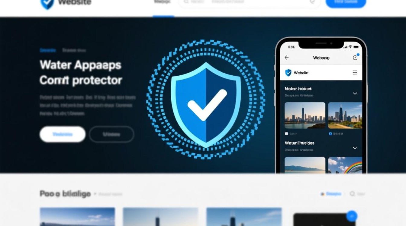 网站应用水印图片怎么添加才不遮挡内容？