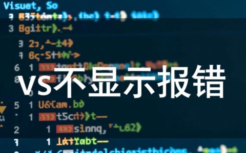 VS不显示报错怎么办？如何排查隐藏的代码错误？