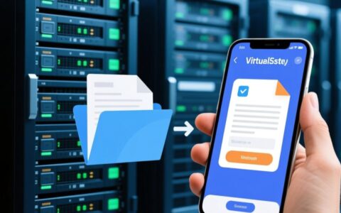 虚拟主机怎么传送文件到手机？操作步骤是什么？