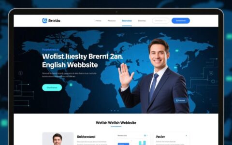 哪里能下载免费又适配的英文网站模板？