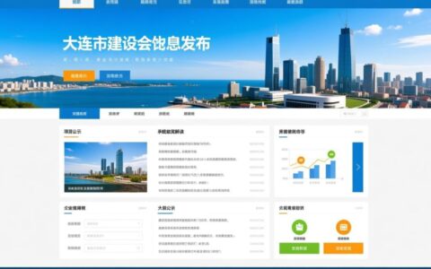 大连建设信息网站能查哪些工程招标信息？