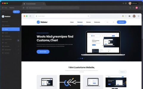 网站模板编辑器，如何轻松自定义设计出独特页面？