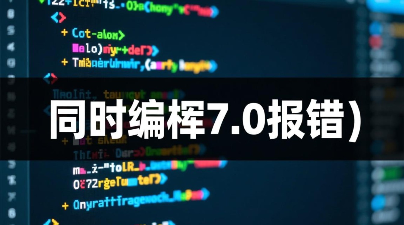 同时编译7.0报错？如何解决同时编译7.0报错问题？