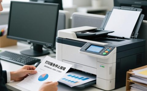 打印服务停止报错怎么办？解决方法有哪些？