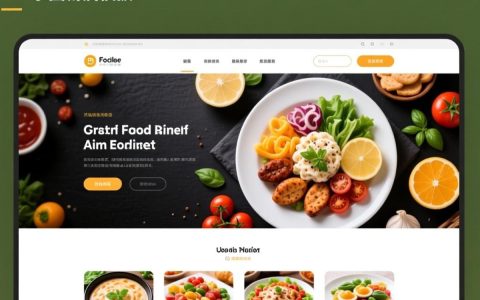 食品类网站模板怎么选？适合食品行业的模板有哪些？