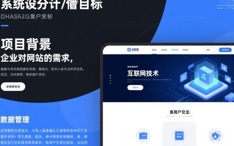 网站系统设计方案需要包含哪些核心模块？