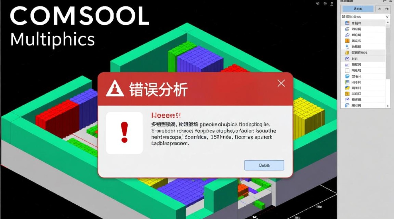 COMSOL报错怎么解决?常见报错原因及排查方法有哪些? COMSOL报错怎么解决?常见报错原因及排查方法有哪些?
