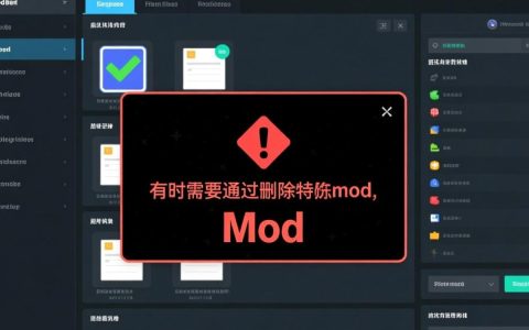 mod报错怎么删除？报错mod无法卸载怎么办？