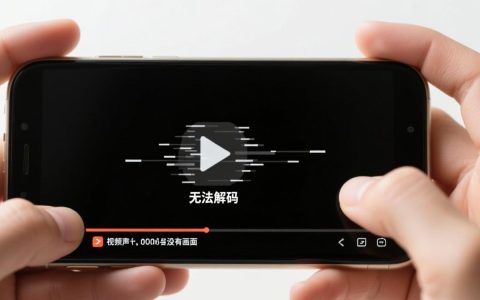 手机视频无法解码怎么办？常见原因及解决方法详解