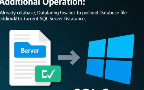 sql数据库附加数据库失败怎么办？解决方法有哪些？