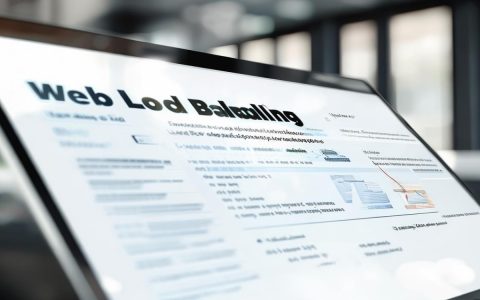 web负载均衡视频教程能帮你掌握哪些核心技能？
