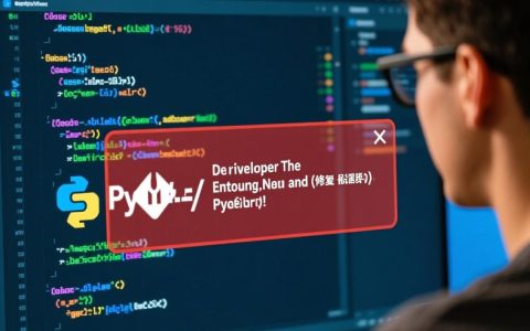Python报错提示看不懂？如何快速定位并解决代码错误？