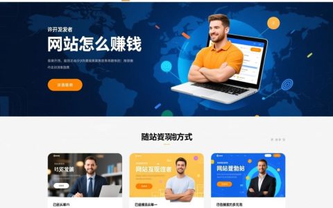 建设网站怎么赚钱？新手如何通过网站实现稳定收益？