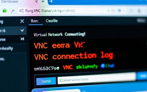 vnc报错connection log是什么原因导致的连接失败？