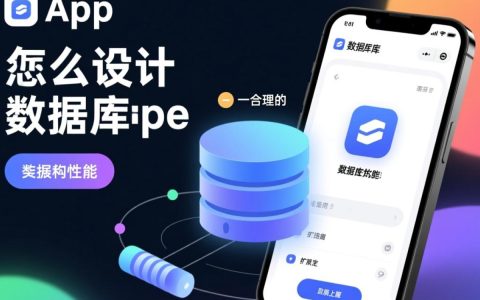 开发app数据库设计，新手如何避免踩坑？