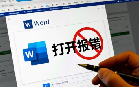 word软件打开报错怎么解决？