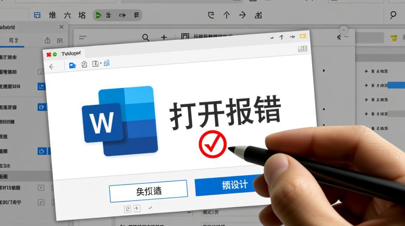 word软件打开报错怎么解决? word软件打开报错怎么解决?